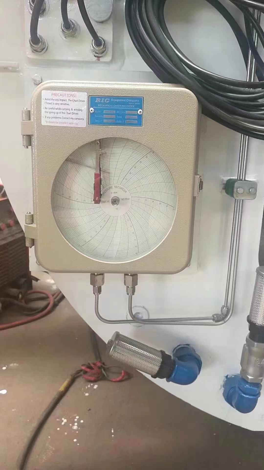 电池供电式圆盘走纸记录仪hanwool保压仪PR320