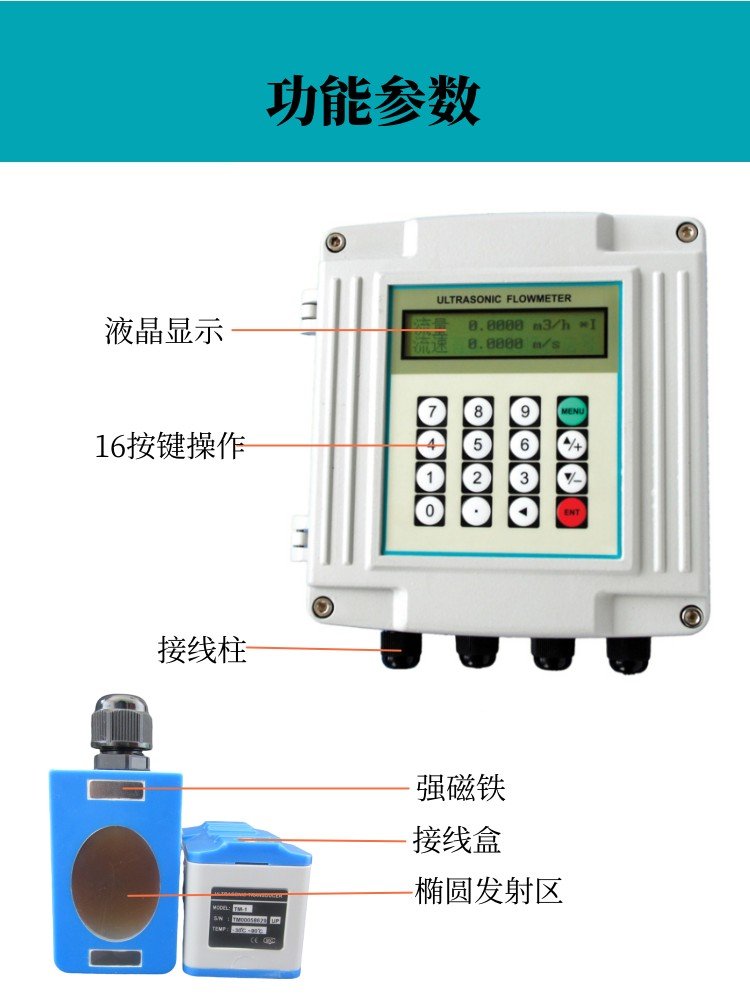 对夹式流量计TUF-200 对夹式流量计TUF-200