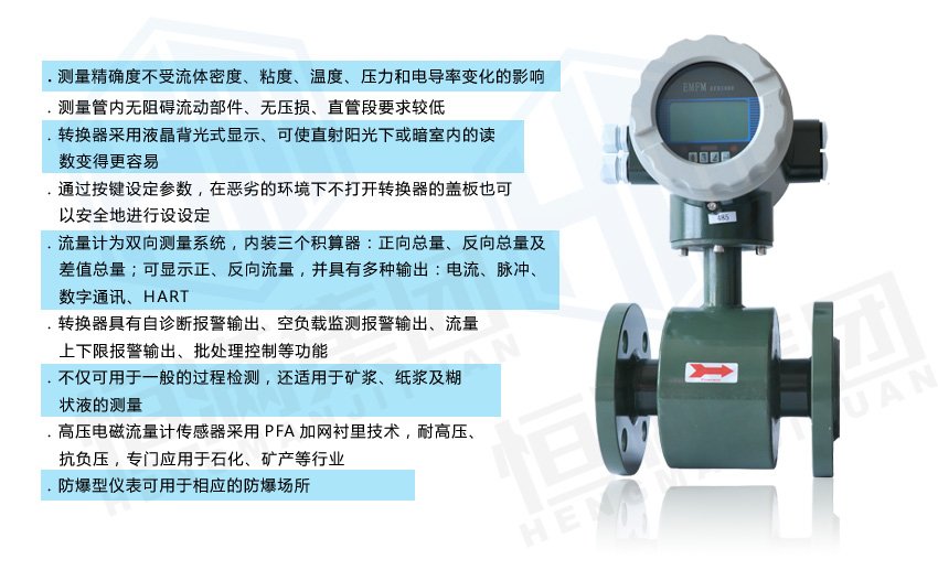 插入式电磁流量计