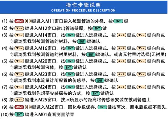 单声道管段式传感器TUF