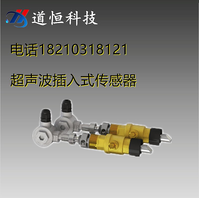 双声道插入式流量计传感器