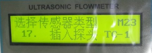 电池供电双声道插入式超声波